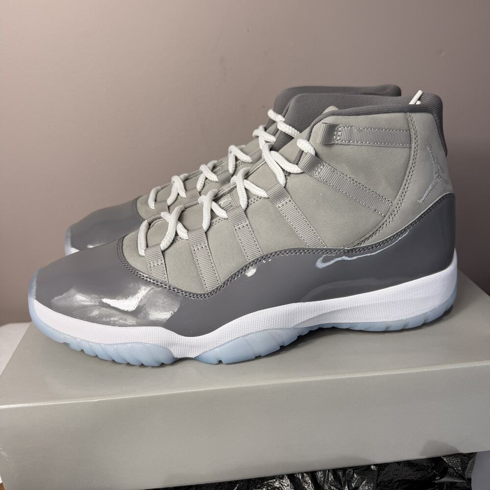 New Jordan 11 Retro High Cool Grey Men Size 14 - CT8012 005